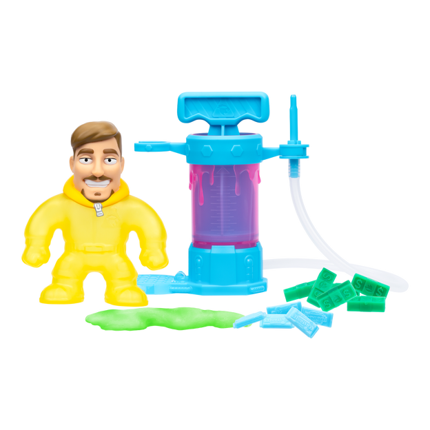 MrBeast Lab Creation Station accessories. 