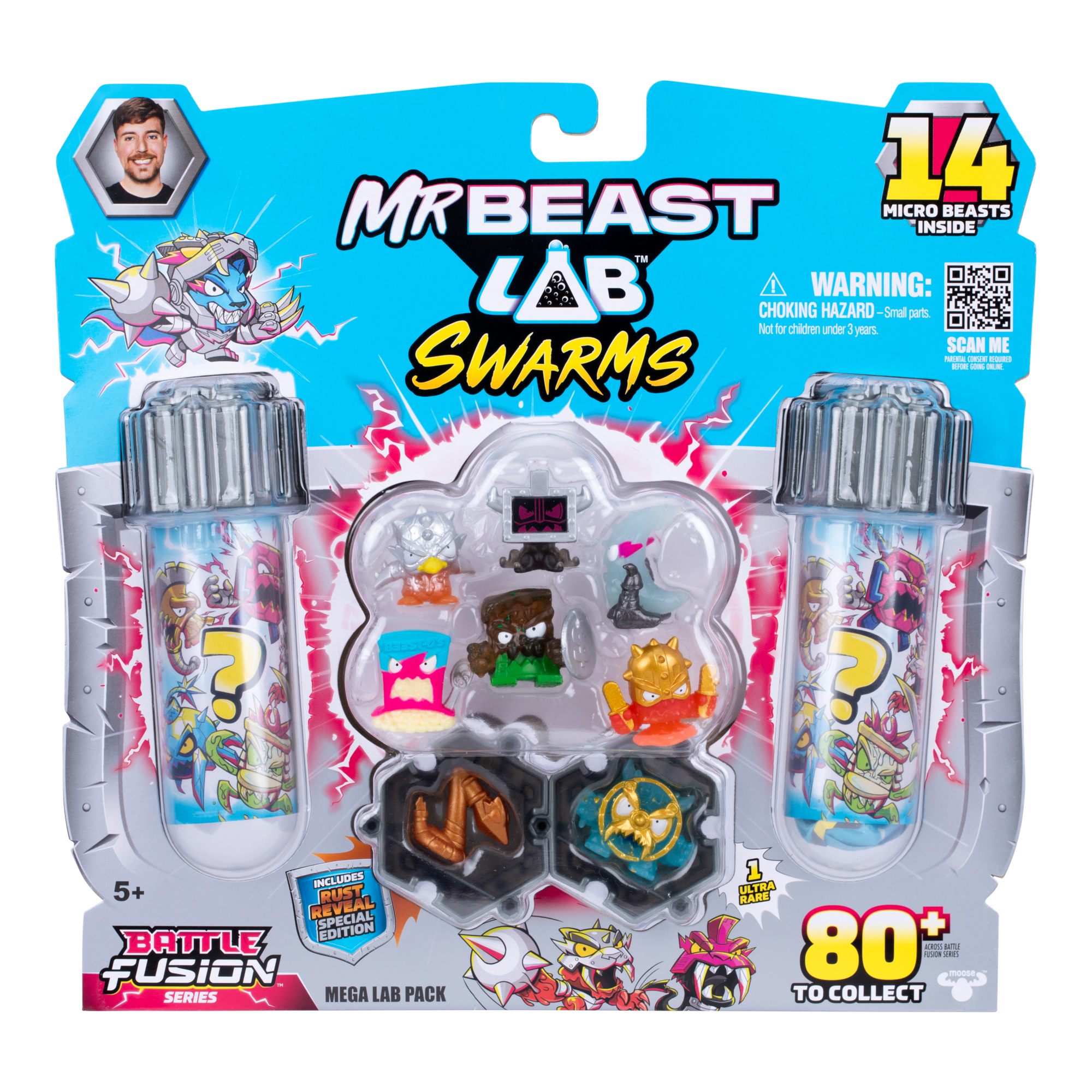 MrBeast Lab Swarms S4 Mega Lab 14 Pack Ast 4 | Moose Toys