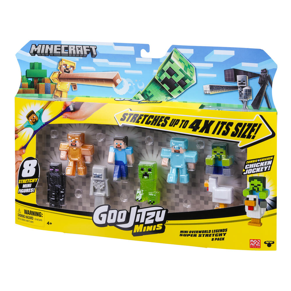 Goo Jitzu Minecraft S4 Minis 8 Pack | Moose Toys