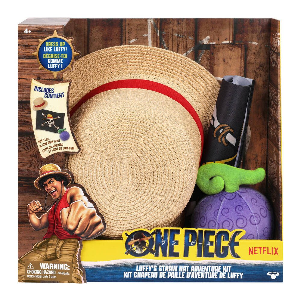 luffy's セット　ワンピース One Piece Luffy's Straw Hat Adventure Kit | Moose Toys