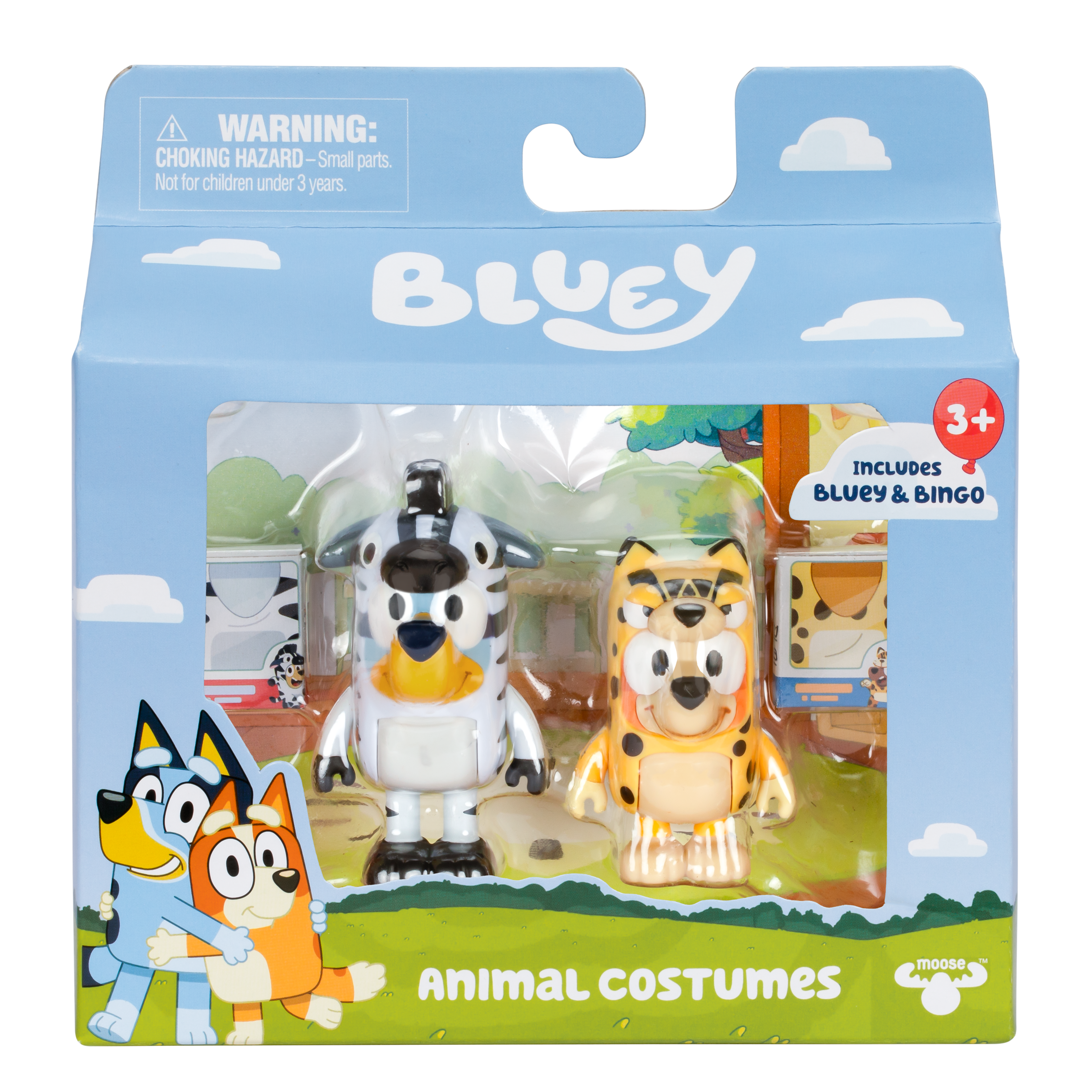 BLUEY   (Safari別注、限定商品) Bluey S11 Figure 2 Pack Animal Costumes