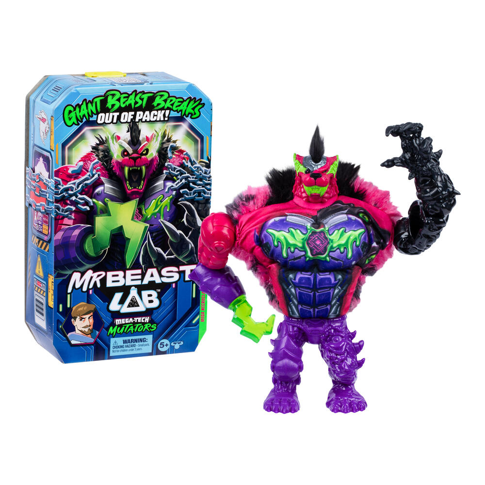 MrBeast Lab Mutators S3 MEGA Mutator Mega Necroclaw | Moose Toys