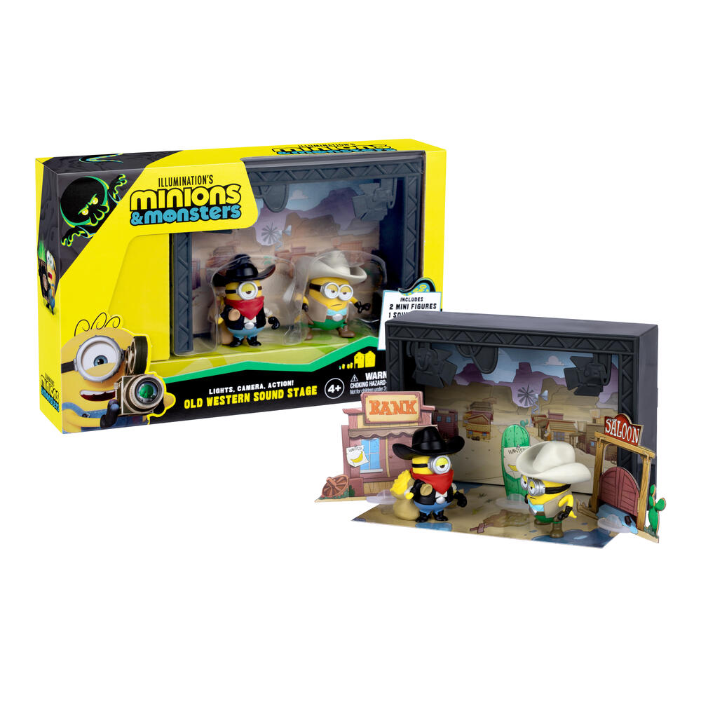 Minions 3 Mini Figure Story 2 Pack Cowboys | Moose Toys