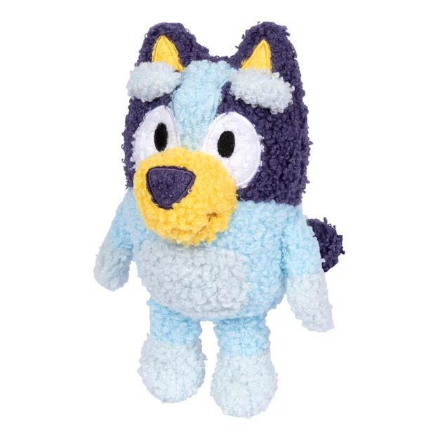 Bluey Plush Single Pack Bluey facing the left.