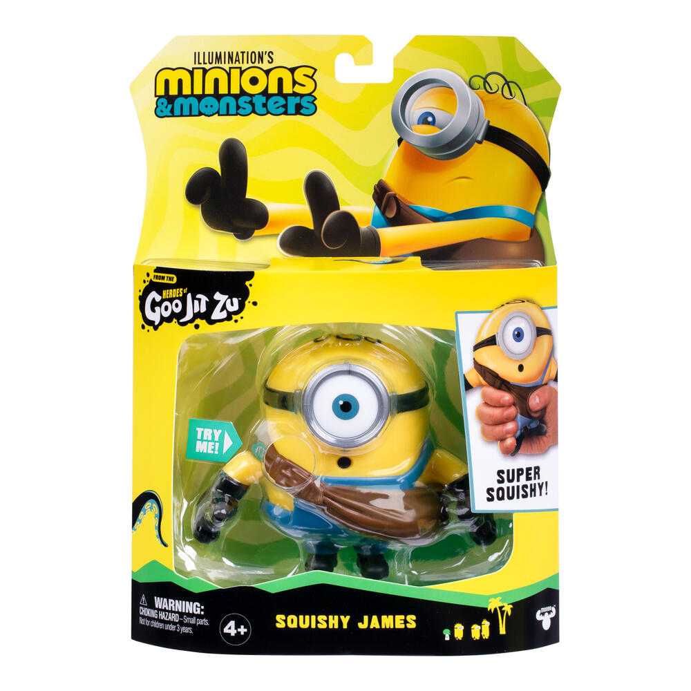 Minions 3 Stretchy Hero James | Moose Toys