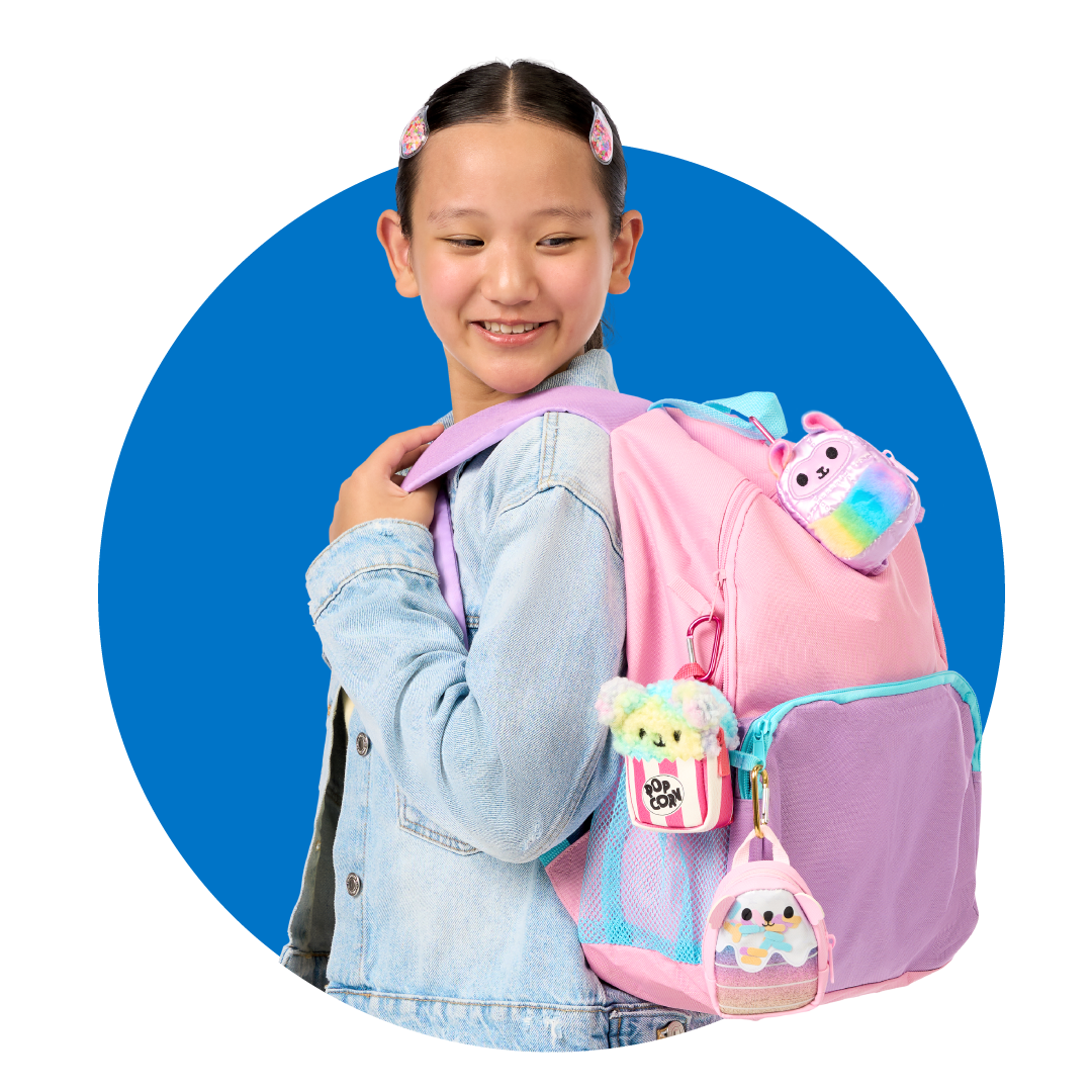 REAL LITTLES RLITTLES01B Mini Backpack Multicolored 8.6 x 12.5 x 5 並行輸入