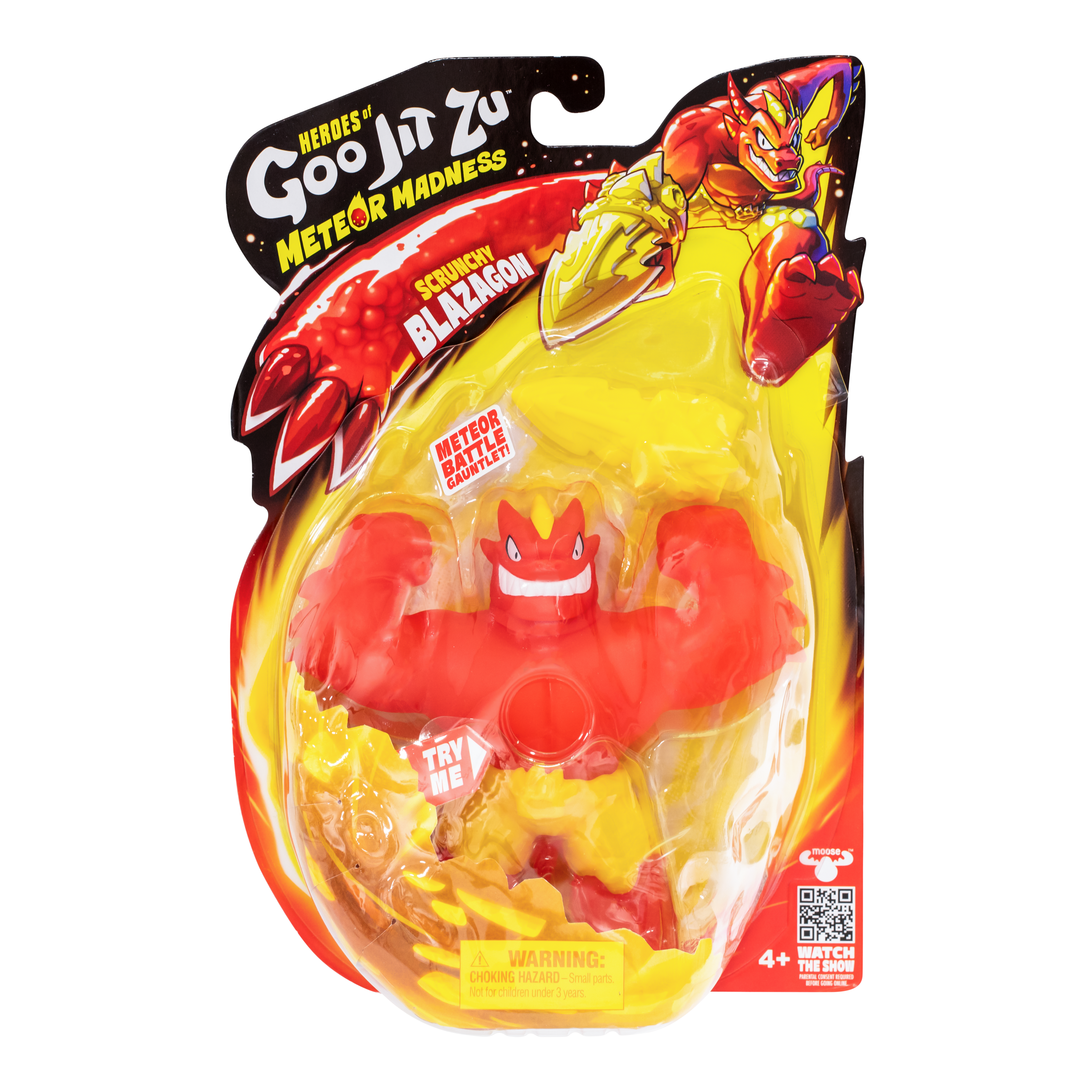 Meiji スイクン Heroes of Goo Jit Zu S13 Meteor Madness Hero Pack Blazagon