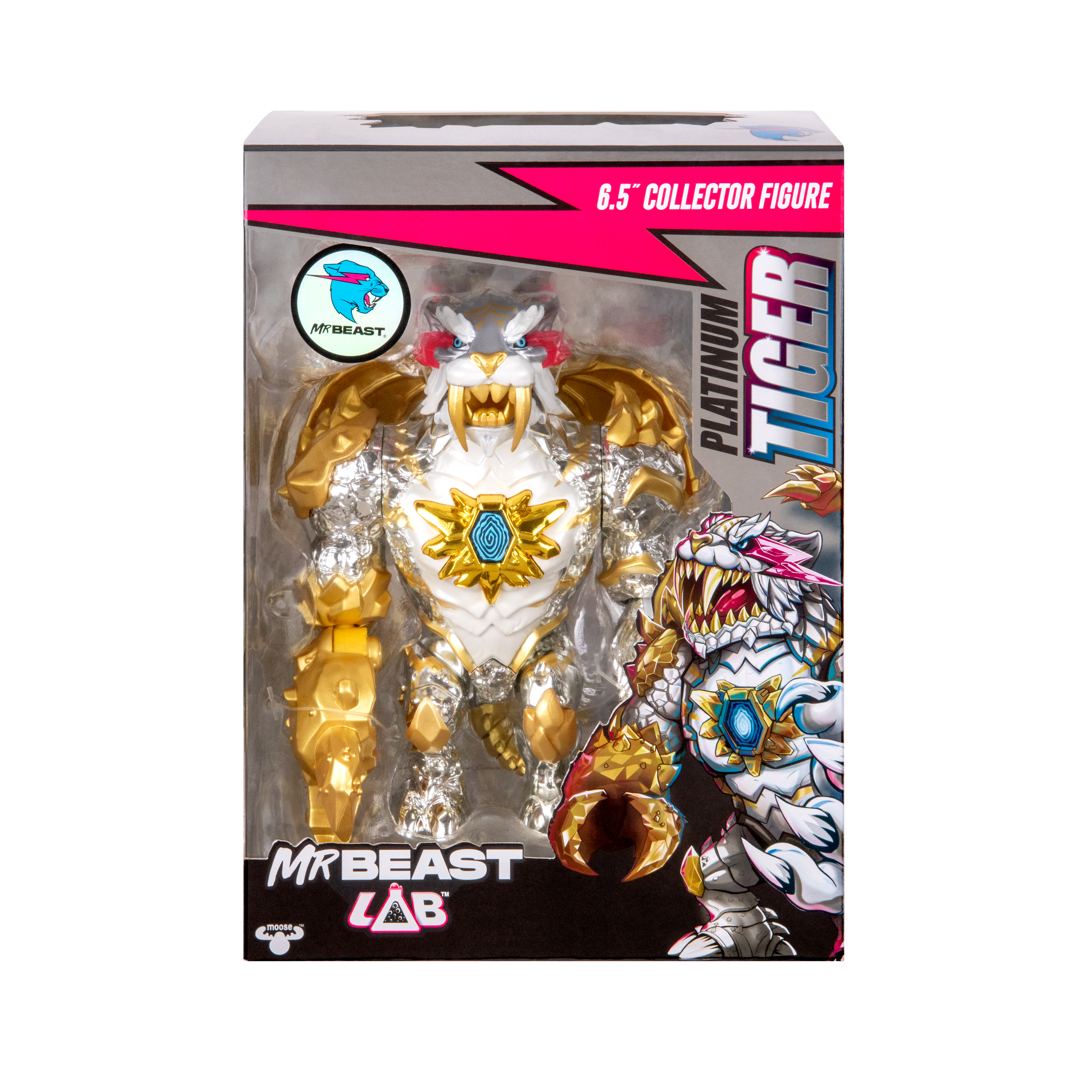 MrBeast Lab W1 Collector Figure Tiger