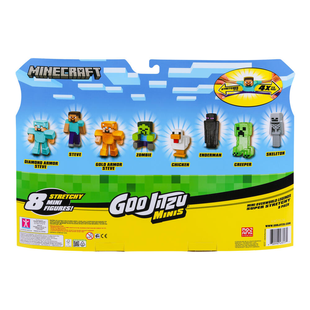 Goo Jitzu Minecraft S4 Minis 8 Pack | Moose Toys