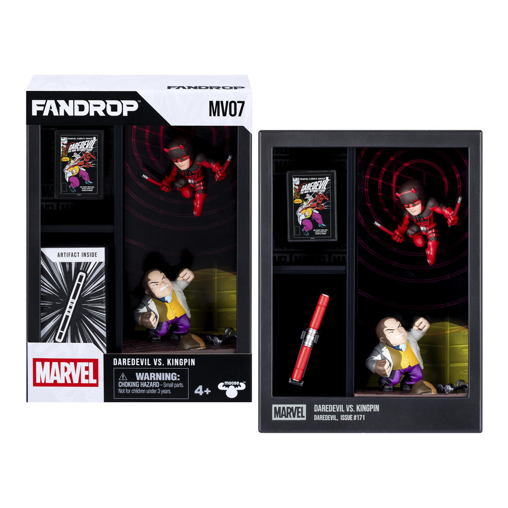 FANDROP Marvel W3 Figure 2 Pack Daredevil Vs Kingpin
