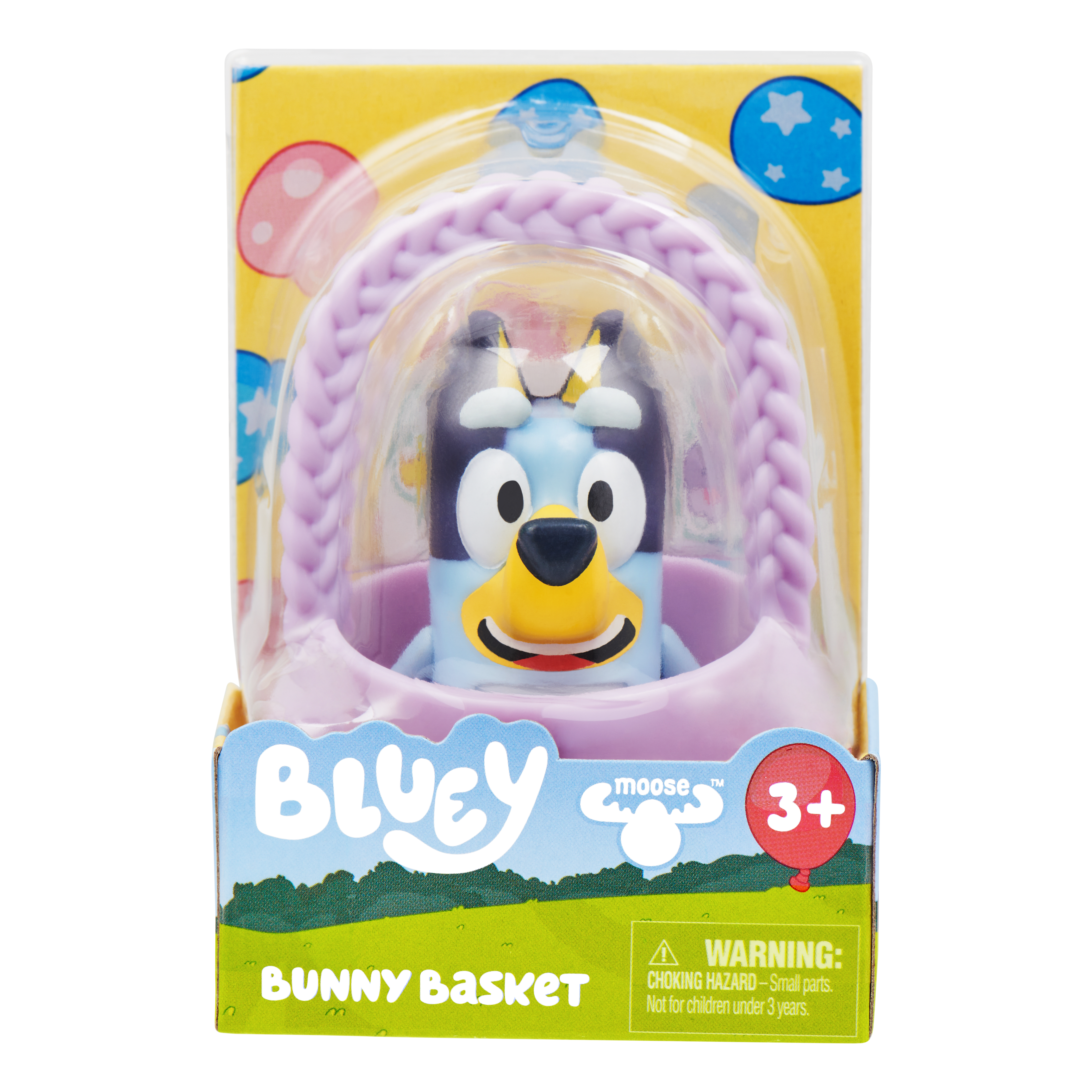 Bluey Bunny Basket toy in packaging.
