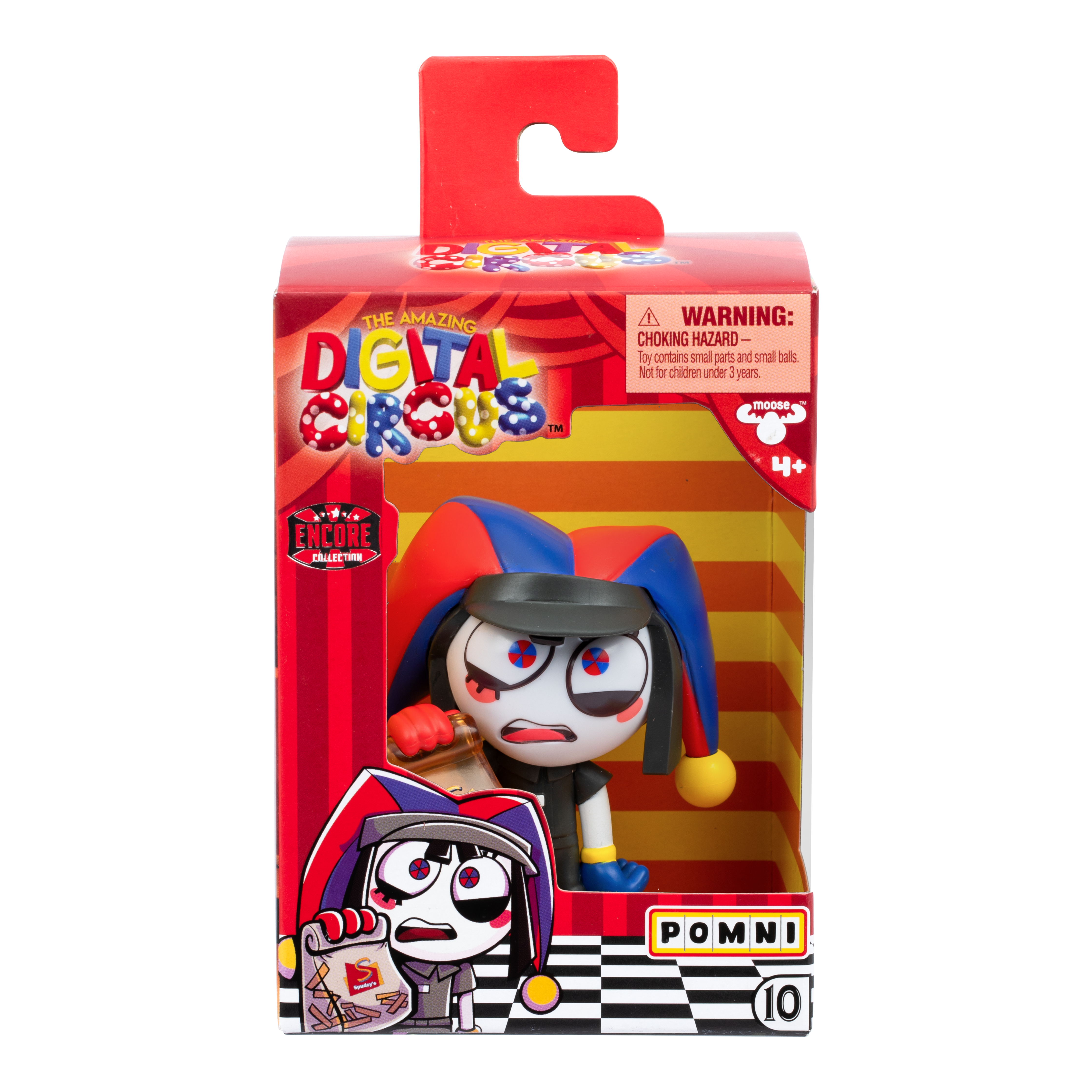 Amazing Digital Circus W2 Vinyl Figure Pomni Fast Food