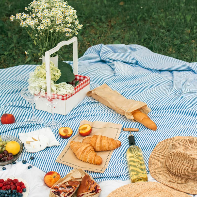 Picnic es un ejemplo de buena actividad al aire libre en inglés.