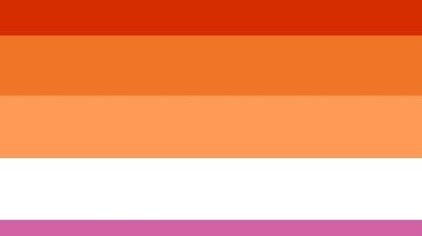 Bandera lésbica inclusiva