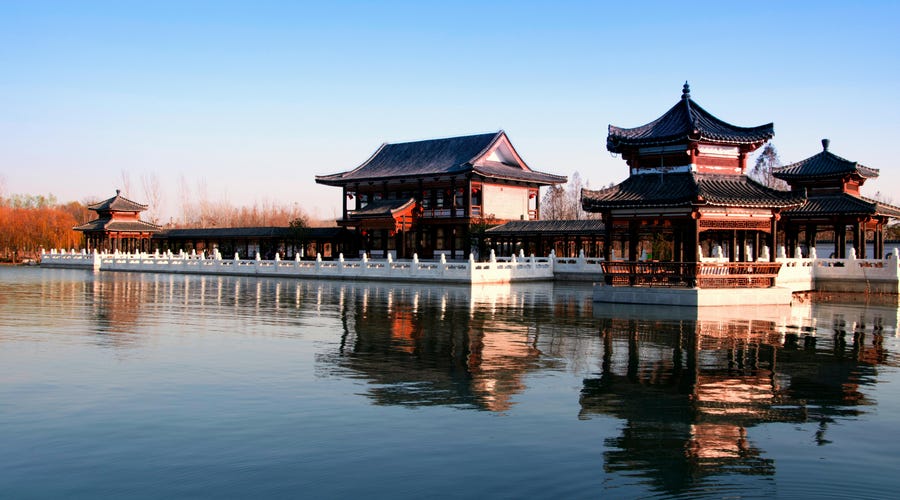 Paisaje de China, uno de los países más visitados del mundo.