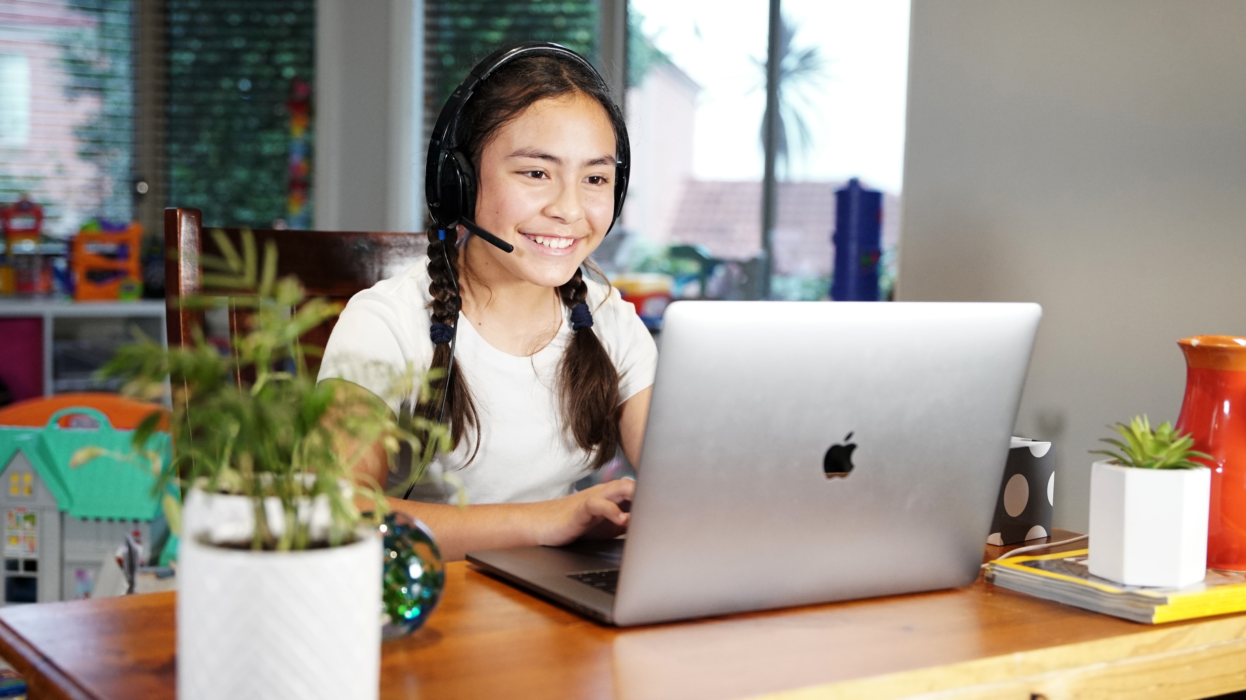 Estudiante de alemán online para niños y adolescentes